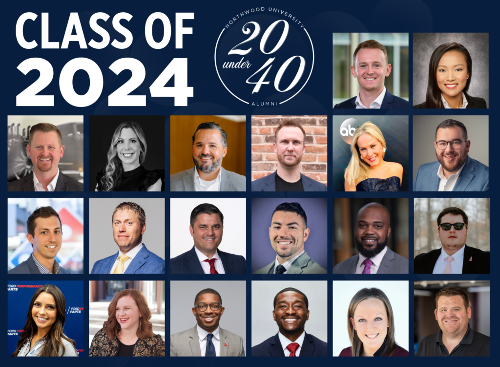 Announcing The 2024 Class Of 20 Under 40 Honorees Northwood University   2024 Class Of 2024 Photo  1024x751 